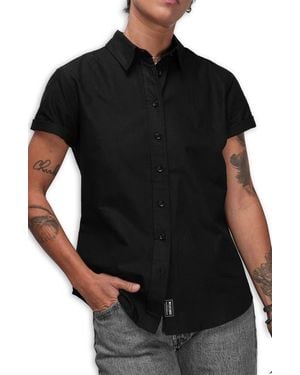 WILDFANG The Essential Button Up - Black