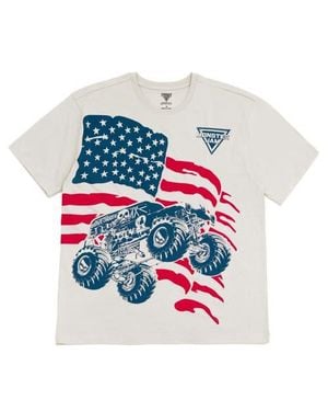 MONSTER JAM Grave Digger T-Shirt - Red