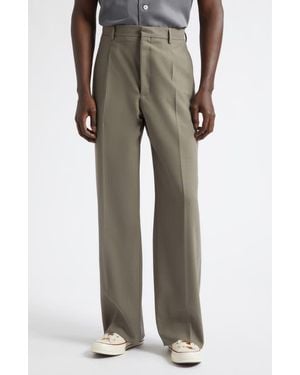 Second Layer Tio Wool Wide Leg Pants - Multicolor