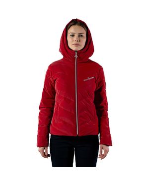 Woodpecker Robin Medium Weight Coat - Red