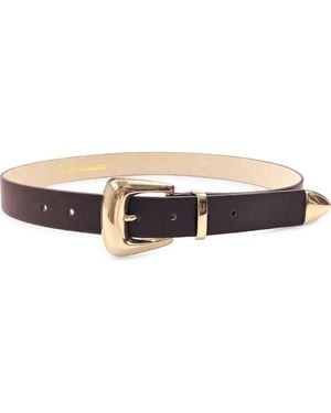 petit moments Monroe Faux Leather Belt - Brown