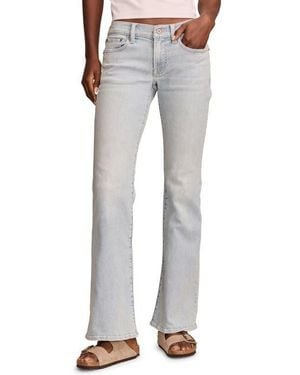 Lucky Brand Sweet Mid Rise Flare Jeans - Gray