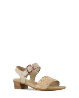 Munro Leeland Ankle Strap Sandal - Natural