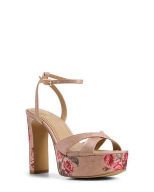 ALDO Rosine Ankle Strap Platform Sandal - Pink