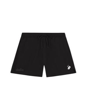 Alix Heartly Ghost Midweight Active Shorts - Black