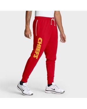 Nike Kansas City Chiefs Sideline Standard Issue Ground Game Dri-Fit Taper Pants - Red