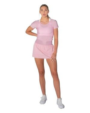 AVI Bounce-It Pickleball Short Sleeve - Pink