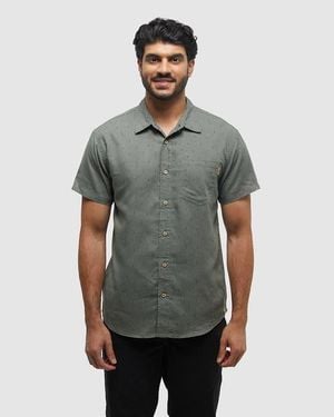 Tentree Bike Around Mancos Shirt - Gray