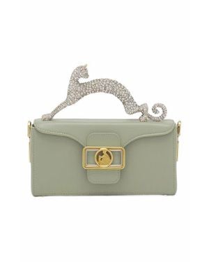 Lanvin Nano Pencil Cat Bag - Green