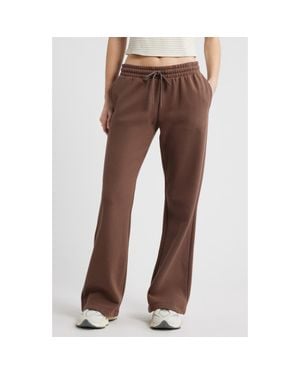 BP. Baggy Flare Leg Sweatpants - Brown