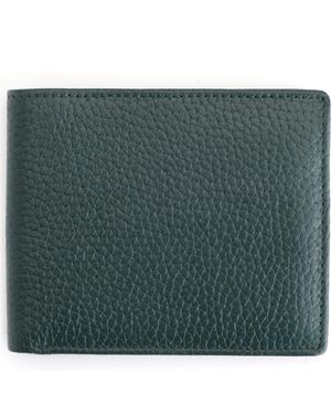 ROYCE New York Rfid Leather Trifold Wallet - Green