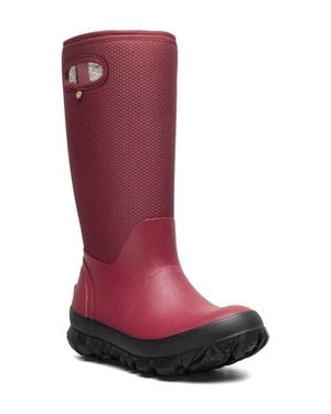Bogs Whiteout Faded Waterproof Boot - Red