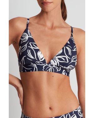 Ralph Lauren Triangle Bikini Top - Blue