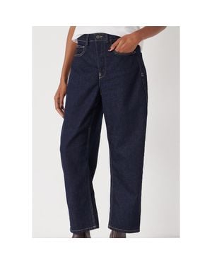 Hush Cordelia Barrel Leg Jeans - Blue