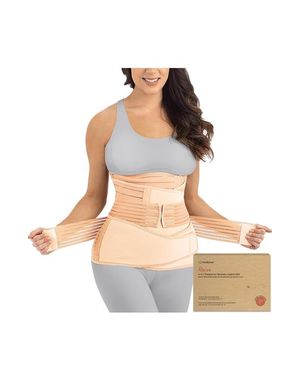 KeaBabies Revive 3-In-1 Postpartum Recovery Support Belt - Gray