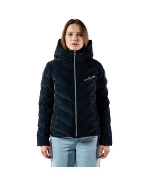Woodpecker Robin Medium Weight Coat - Blue