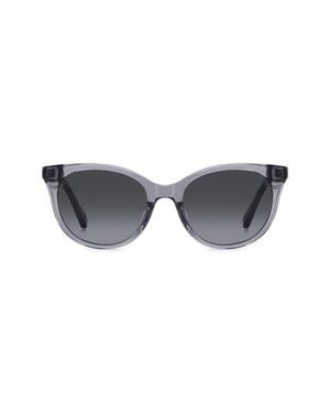 Kate Spade Karlee 53Mm Gradient Round Sunglasses - Gray