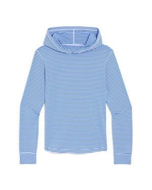 Vineyard Vines Moisture Wicking Upf 50+ Hoodie - Blue