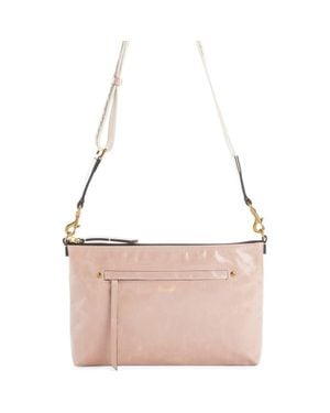 Isabel Marant Nessah Leather Crossbody Bag - Pink