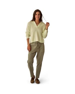 Carve Designs Zoe Twill Pant - Green