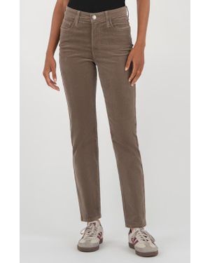 Kut From The Kloth Rachael High Waist Corduroy Mom Jeans - Brown