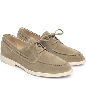 Nero Giardini Boat Shoe - Natural