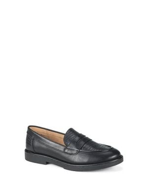 BareTraps Calli Croc Embossed Faux Leather Loafer - Gray
