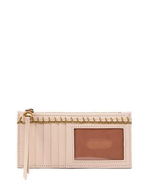 Hobo International Carte Leather Card Case - Pink