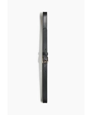 H&M Split Leather Belt - Green