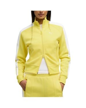 PUMA T7 Always On Crop Track Jacket - Yellow