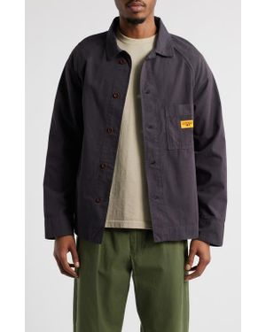 Service Works Organic Cotton Ripstop Front Of House Jacket - Black