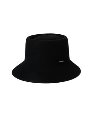 Brixton Elle Wool Felt Bucket Hat - Black