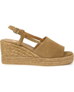 Bobbies Nahia Espadrille Wedges - Metallic