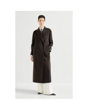 Brunello Cucinelli Hand-Crafted Coat - Black