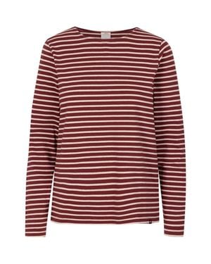 Trespass Karen Yarn Dyed Stripe Shirt - Red