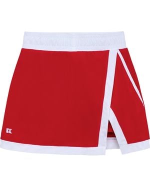 Courtside Kids Retro Power Skirt - Red