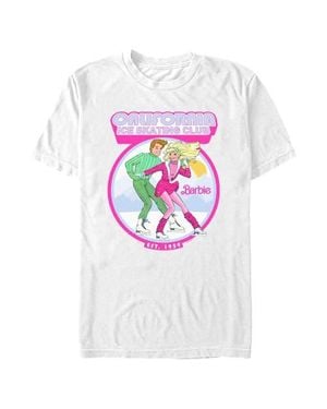 Barbie California Ice Skating Club T-Shirt - White
