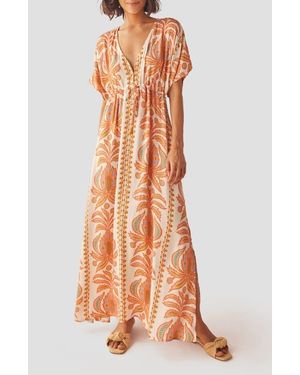 Omika Pia Caftan - Multicolor