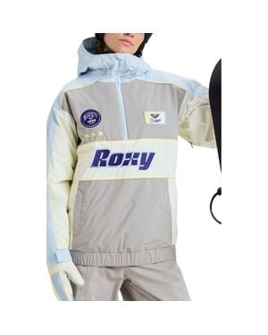 Roxy Chloe Kim Anorak - Gray
