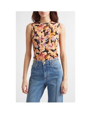 Ulla Johnson Ines Sleeveless Top - Orange
