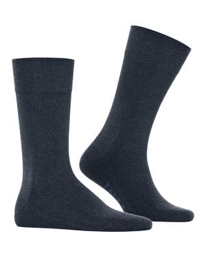 FALKE Sensitive New York Crew Socks - Blue