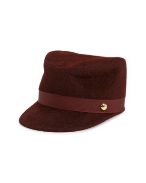 Gigi Burris Millinery Samira Rabbit Hair Felt Hat - Brown