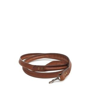 Korchmar Hadley Leather Dog Leash - Brown