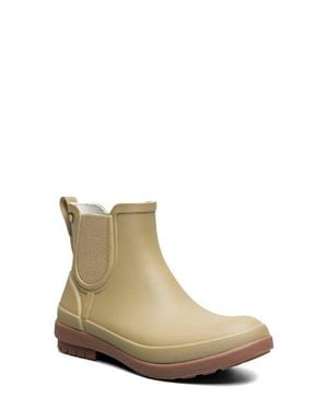 Bogs Amanda Ii Waterproof Insulated Chelsea Rain Boot - White