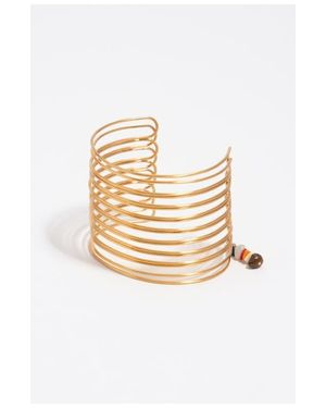 Bimba Y Lola Forearm Bracelet With Bands - White