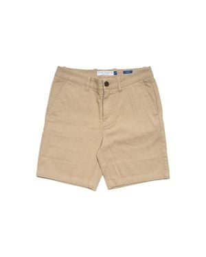 Peter Manning Stretch Chino Shorts 7 Inch - Natural
