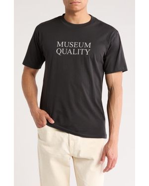 Museum of Peace & Quiet Museum Quality Graphic T-Shirt - Black