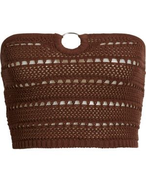 PacSun Oriana O-Ring Tube Top - Brown