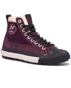PF Flyers Grounder Hiker High-Top Sneaker - Purple
