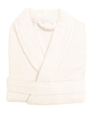 ANAYA Home Spa Cotton Terry Robe - Natural